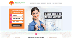 Desktop Screenshot of medicalassistantcertification.org